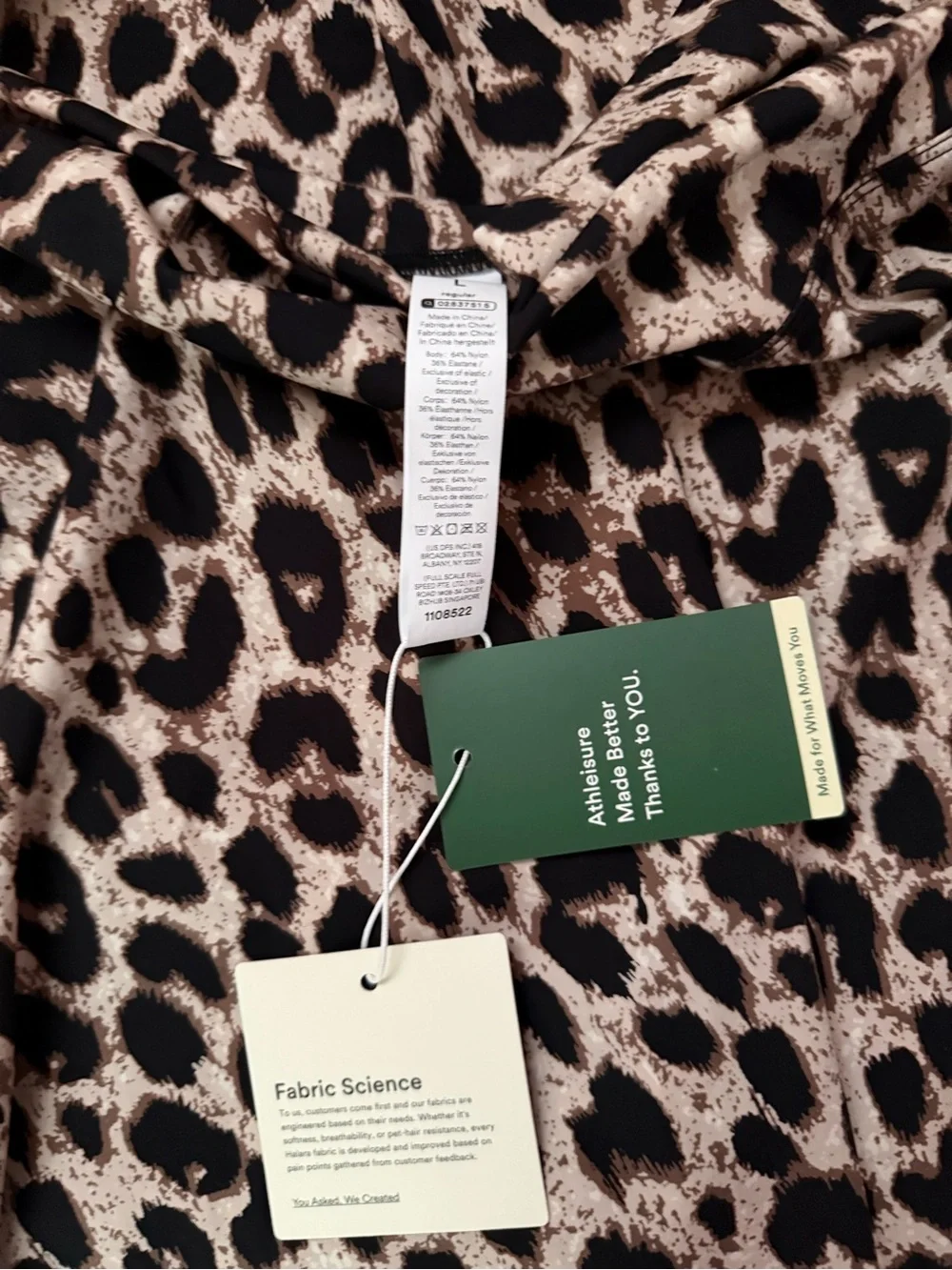 Halara Leopard Print Flared Skort - Brown/Black - Picture 2 of 3